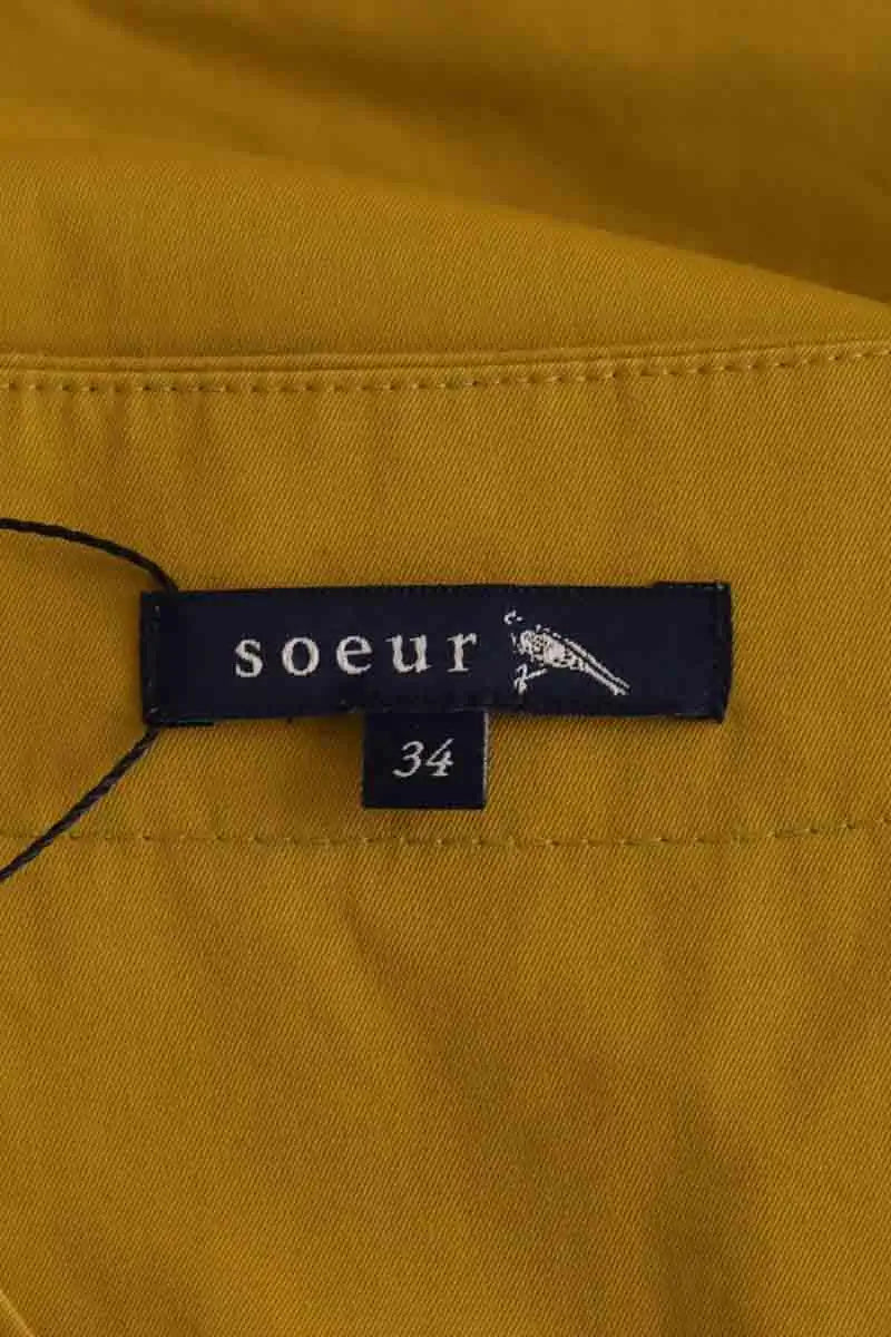 Robe Soeur Jaune en Coton