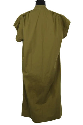 Robe Soeur Kaki en Coton