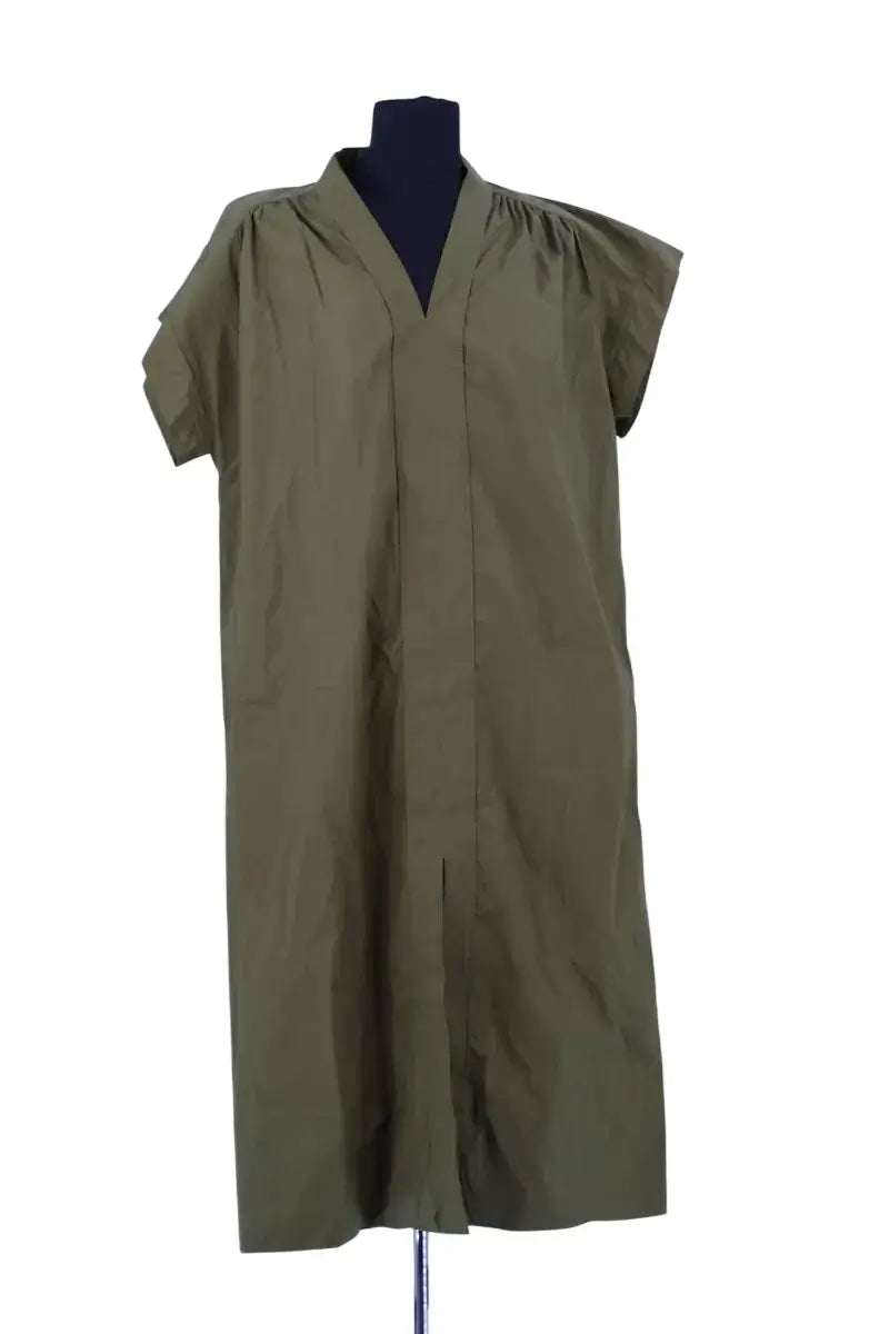 Robe Soeur Kaki en Coton, taille XL - Seconde Main