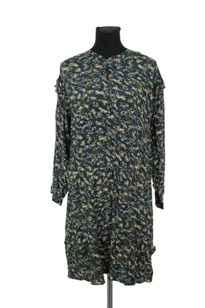 Robe Soeur Laura Vert en Viscose, taille M - Seconde Main