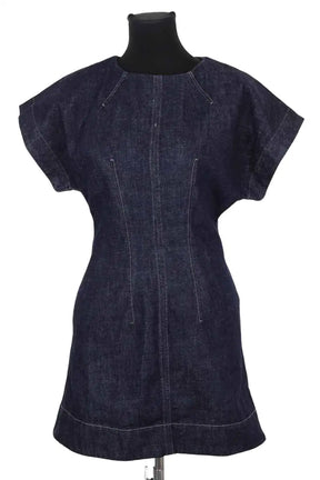 Robe Soeur Marine en Coton, taille XS - Seconde Main