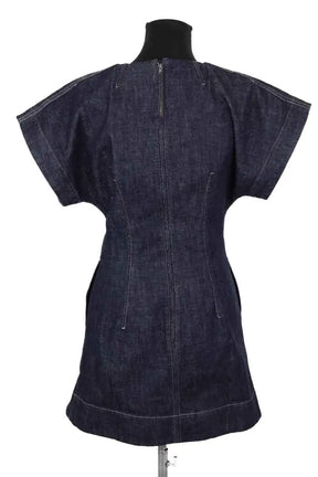 Robe Soeur Marine en Coton