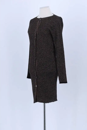 Robe Soeur Marron en Viscose