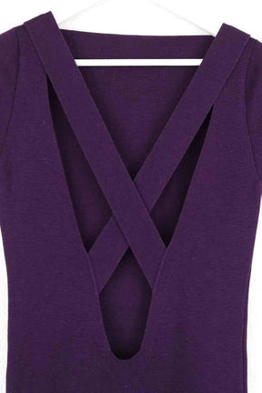 Robe Soeur Violet en Synthétique