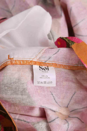 Robe Soi Rose en Lin