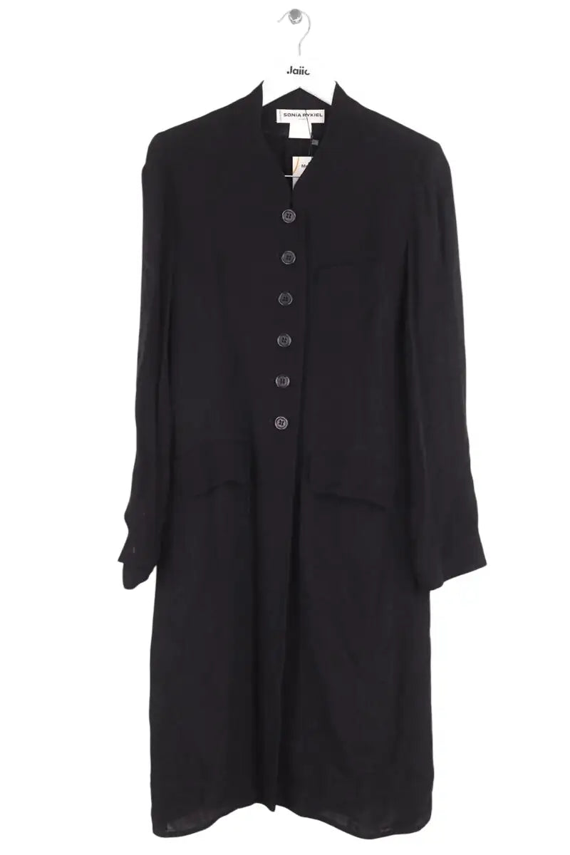 Robe Sonia Rykiel Noir en Synthétique, taille L - Seconde Main