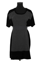 Robe Sonia Rykiel Noir en Viscose, taille M - Seconde Main