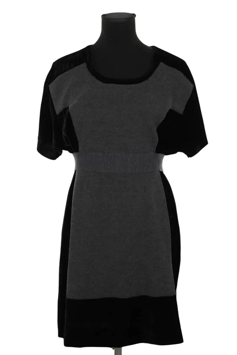Robe Sonia Rykiel Noir en Viscose, taille M - Seconde Main