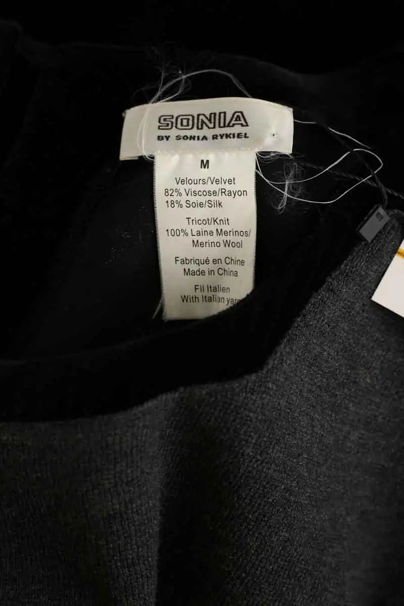 Robe Sonia Rykiel Noir en Viscose
