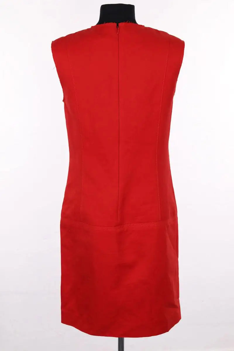 Robe Sonia Rykiel Rouge en Lin