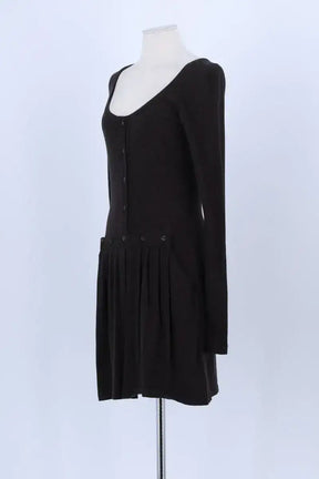 Robe Sportmax Marron en Laine