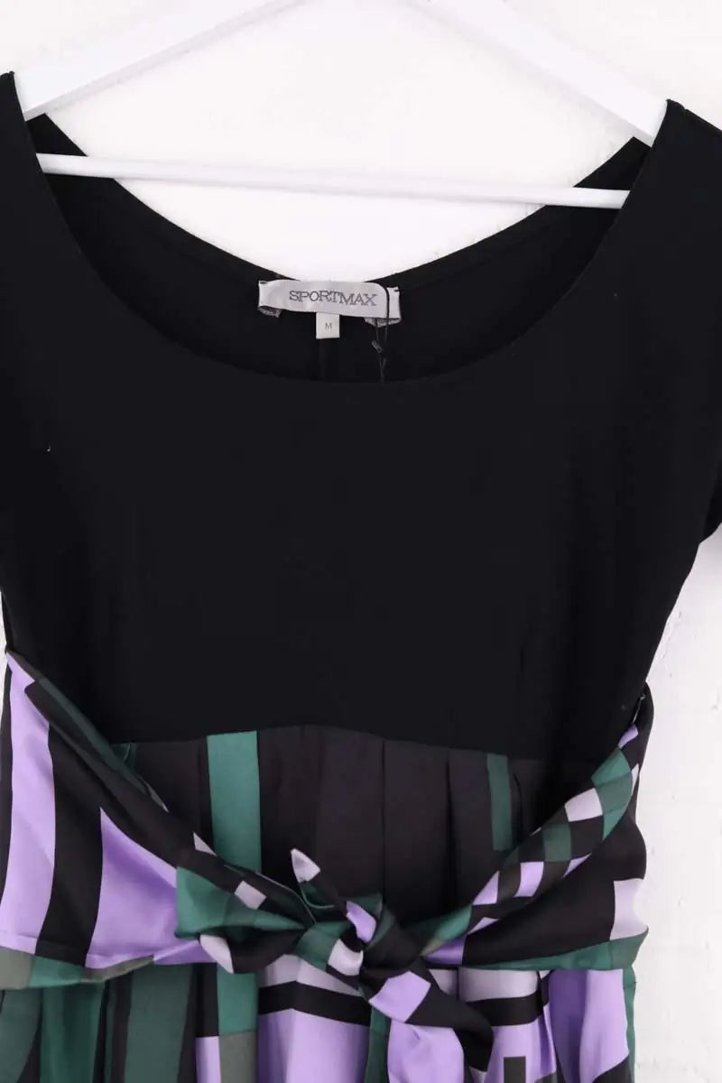 Robe Sportmax Noir en Coton