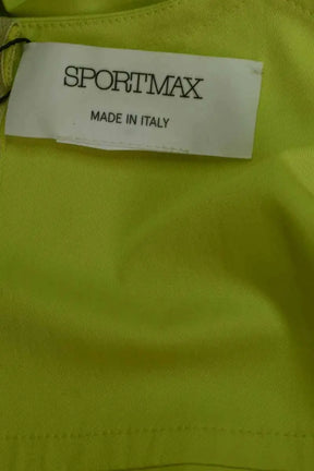 Robe Sportmax Vert en Synthétique