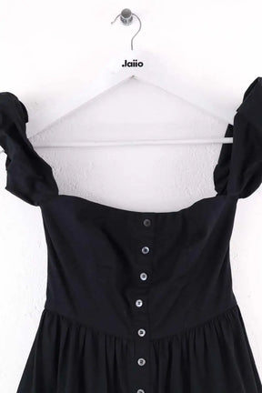 Robe Staud Noir en Coton