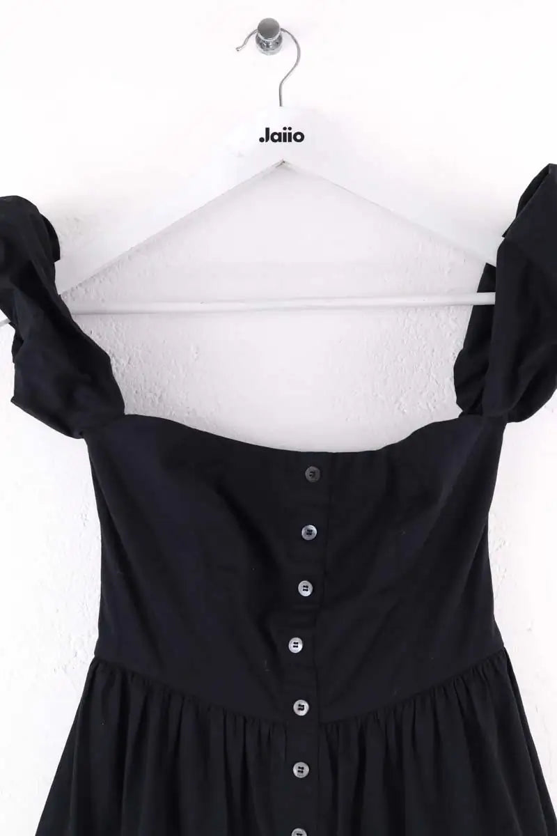 Robe Staud Noir en Coton