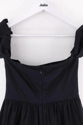 Robe Staud Noir en Coton