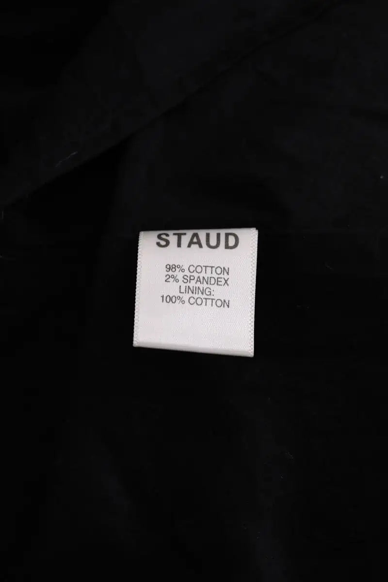 Robe Staud Noir en Coton