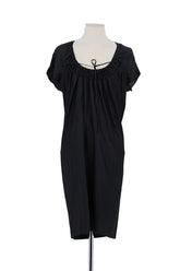 Robe Stella McCartney Noir en Lin, taille M - Seconde Main