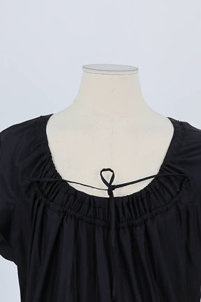 Robe Stella McCartney Noir en Lin