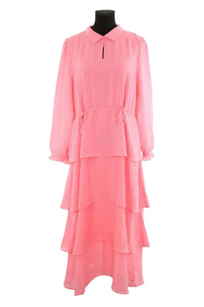 Robe Stella Nova Rose en Synthétique, taille L - Seconde Main