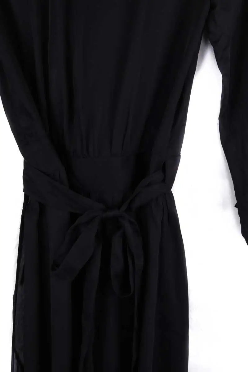 Robe Swildens Noir en Viscose