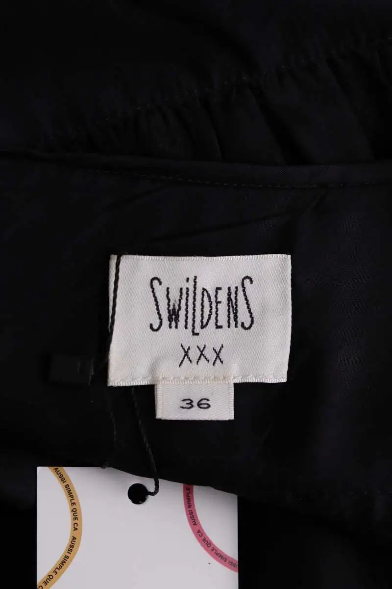 Robe Swildens Noir en Viscose