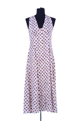 Robe Tara Jarmon Beige en Synthétique, taille XS - Seconde Main