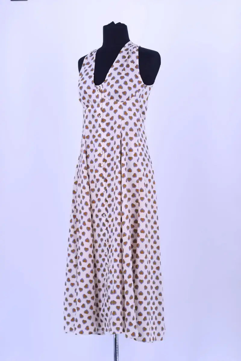 Robe Tara Jarmon Beige en Synthétique