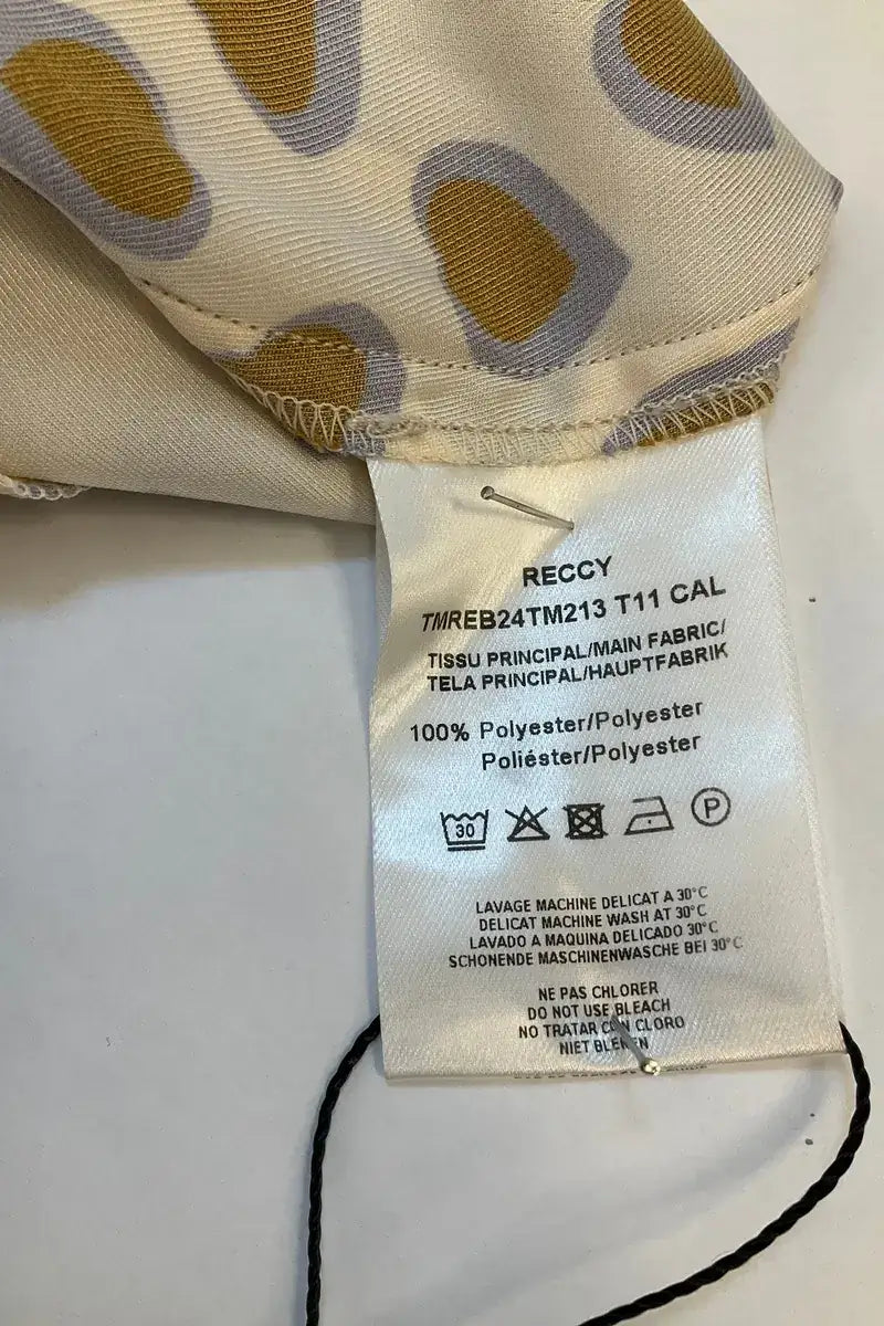 Robe Tara Jarmon Beige en Synthétique