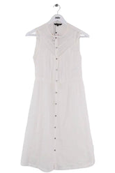 Robe Tara Jarmon Blanc en Synthétique, taille S - Seconde Main