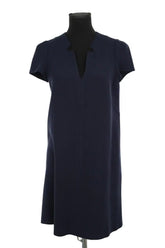 Robe Tara Jarmon Bleu en Polyester, taille M - Seconde Main