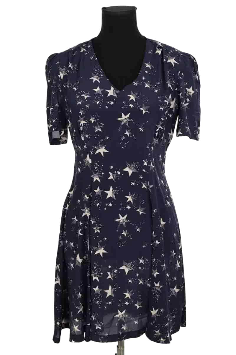 Robe Tara Jarmon Bleu en Synthétique, taille M - Seconde Main