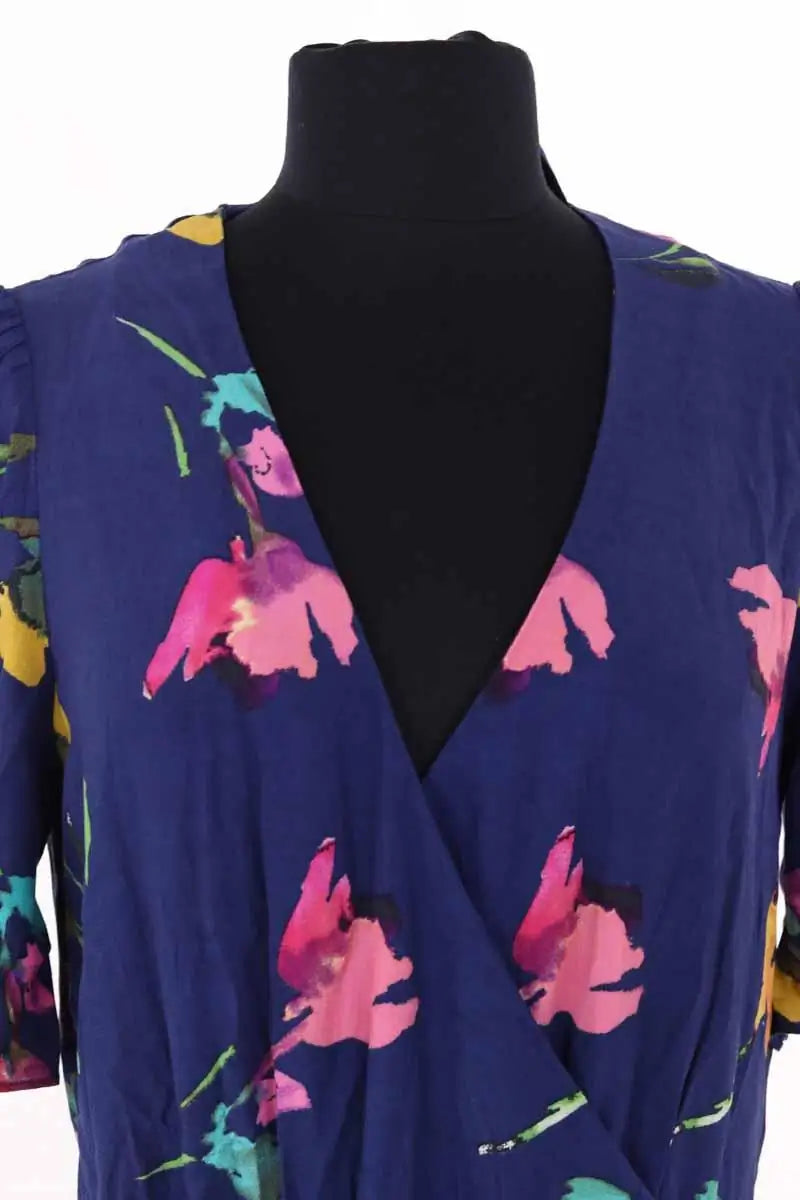 Robe Tara Jarmon Bleu en Viscose