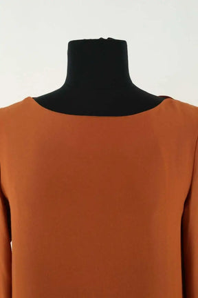 Robe Tara Jarmon Camel en Synthétique