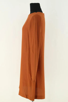 Robe Tara Jarmon Camel en Synthétique