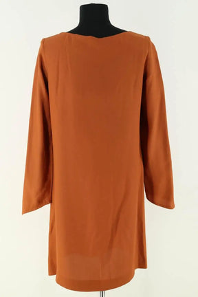 Robe Tara Jarmon Camel en Synthétique
