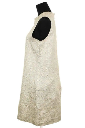 Robe Tara Jarmon Doré en Synthétique