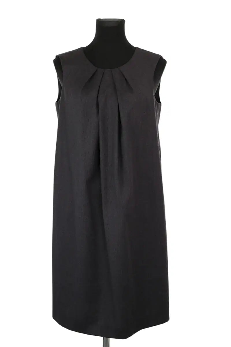 Robe Tara Jarmon Gris en Laine, taille L - Seconde Main