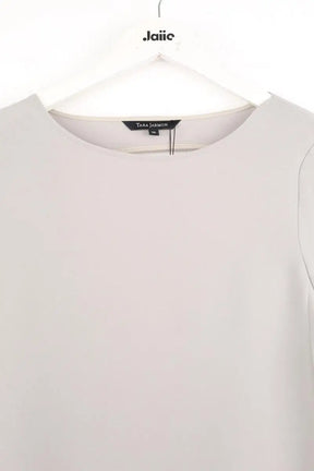 Robe Tara Jarmon Gris en Synthétique