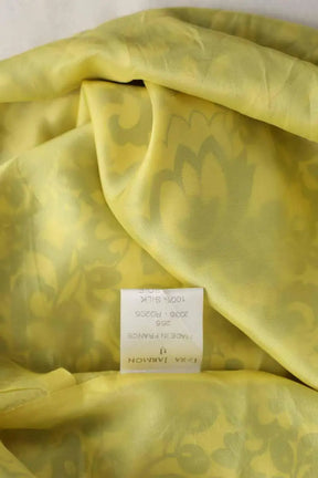 Robe Tara Jarmon Jaune en Soie