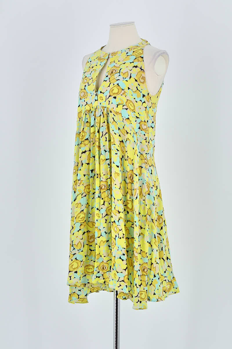 Robe Tara Jarmon Jaune en Soie