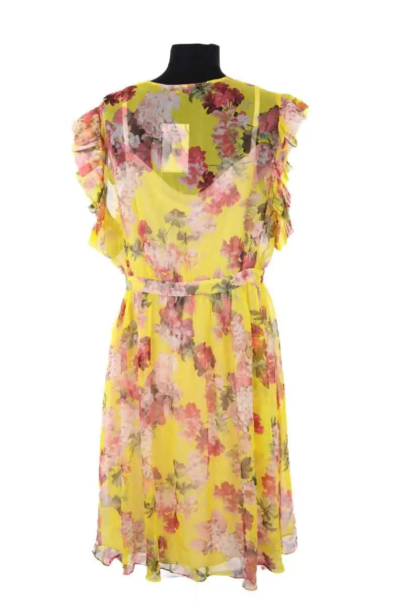 Robe Tara Jarmon Jaune en Synthétique