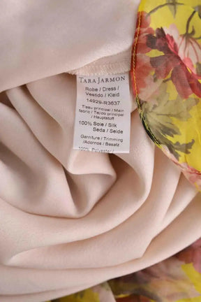 Robe Tara Jarmon Jaune en Synthétique