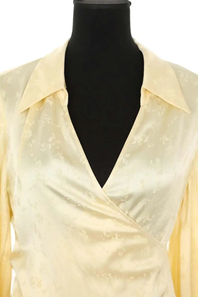 Robe Tara Jarmon Jaune en Viscose