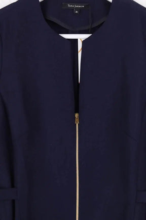 Robe Tara Jarmon Marine en Laine