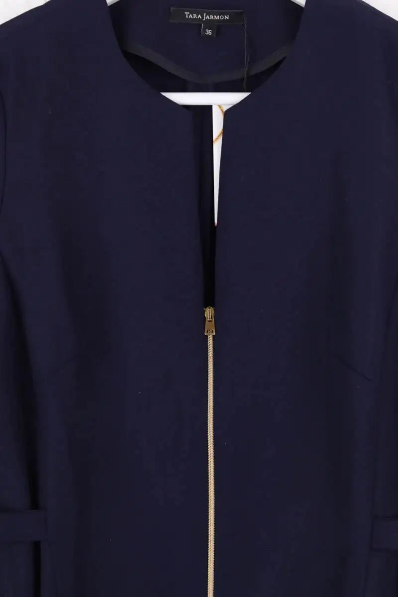 Robe Tara Jarmon Marine en Laine