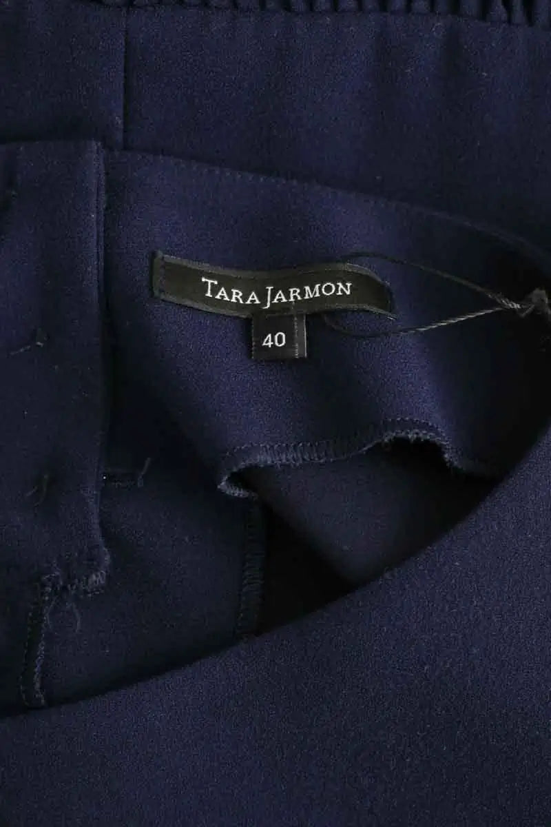Robe Tara Jarmon Marine en Polyester