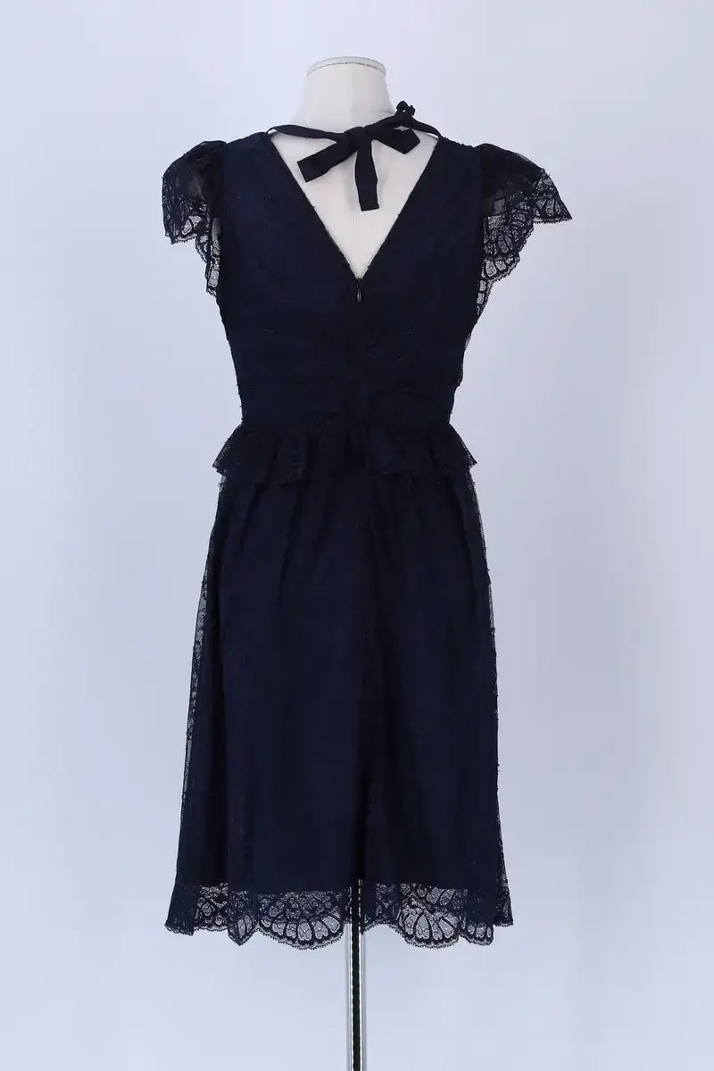 Robe Tara Jarmon Marine en Synthétique