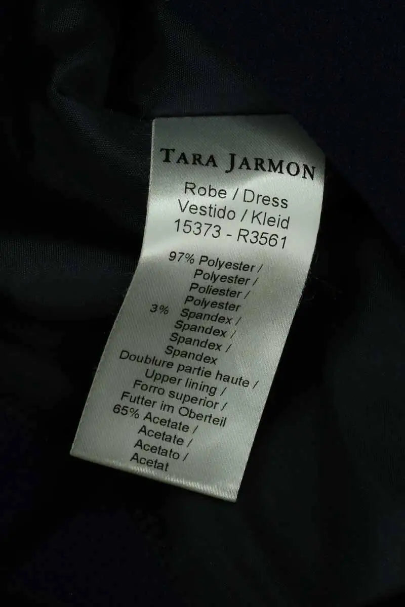 Robe Tara Jarmon Marine en Synthétique