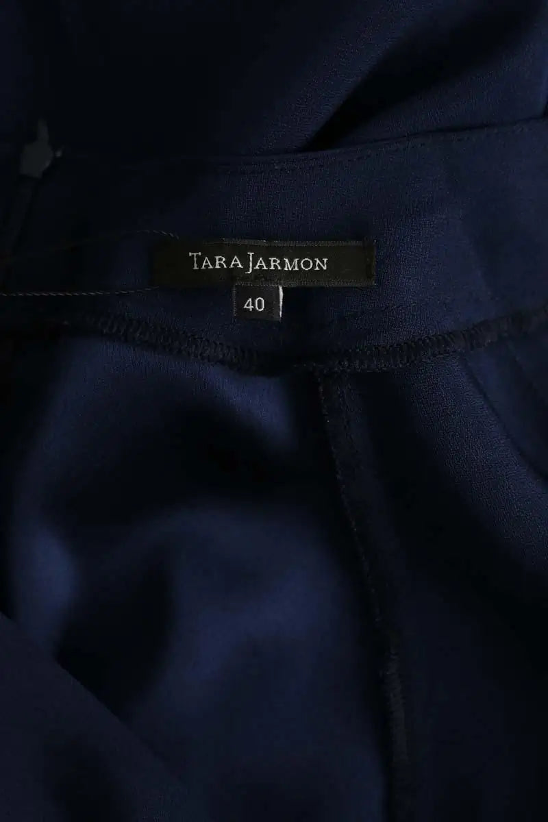 Robe Tara Jarmon Marine en Viscose
